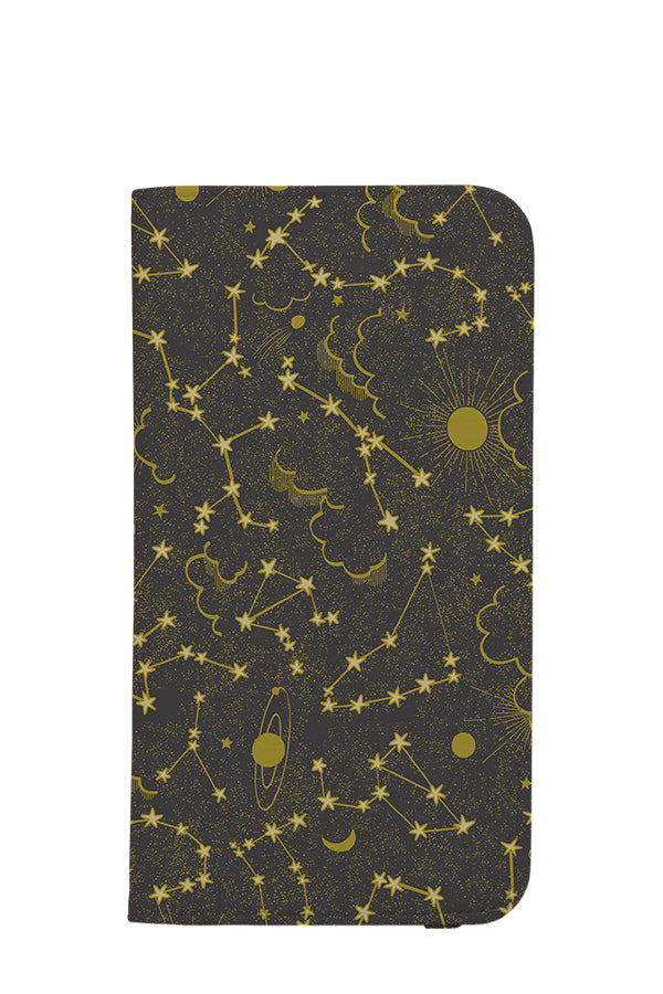 
            
                Load image into Gallery viewer, Midnight Zodiac By Chris Jorge Wallet Phone Case (Grey) | Harper &amp;amp; Blake
            
        