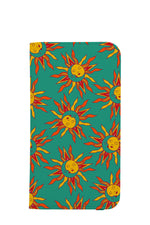 Moon and Sun Scatter Wallet Phone Case (Multi)