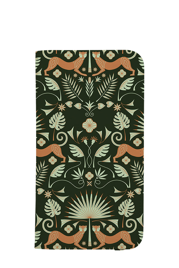 
            
                Load image into Gallery viewer, Rainforest Damask by Dalightdesign Wallet Phone Case (Green) | Harper &amp;amp; Blake
            
        