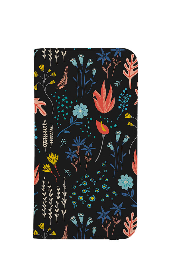 Midnight Garden by Nieves Herranz Wallet Phone Case (Black) | Harper & Blake