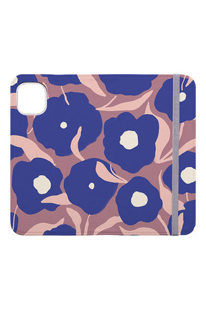 
            
                Load image into Gallery viewer, All Over Flowers Blue by Julia Schumacher Wallet Phone Case (Blue) | Harper &amp;amp; Blake
            
        