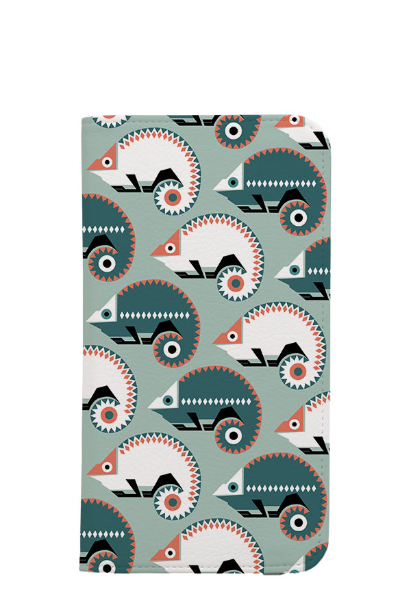 
            
                Load image into Gallery viewer, Gecko by Dalightdesign Wallet Phone Case (Green) | Harper &amp;amp; Blake
            
        