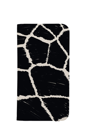 Giraffe Animal Print Wallet Phone Case (Monochrome) | Harper & Blake