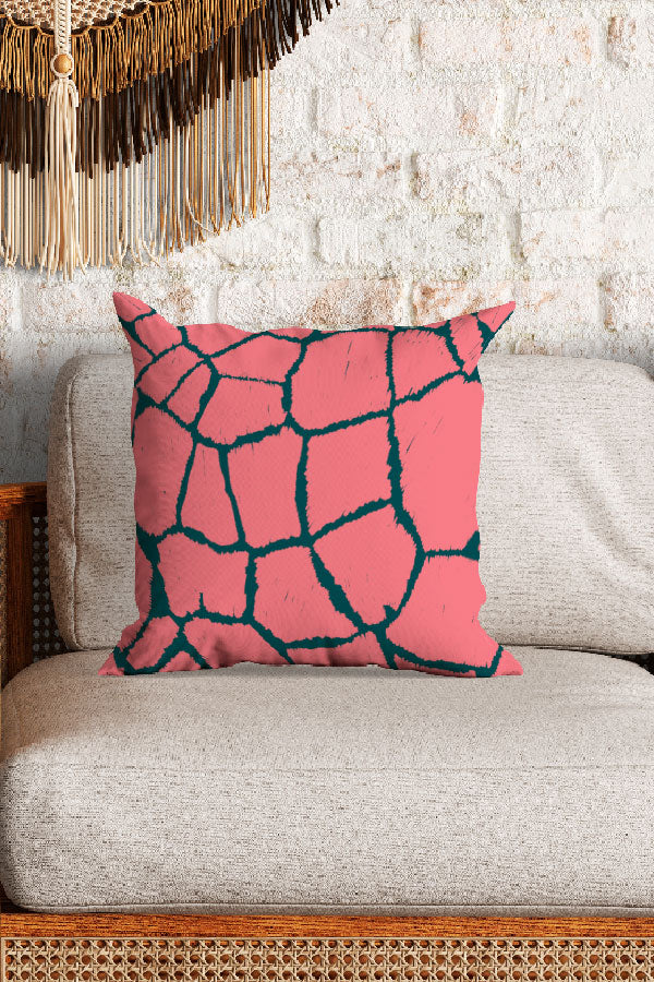 
                  
                    Giraffe Skin Square Cushion (Teal) | Harper & Blake
                  
                