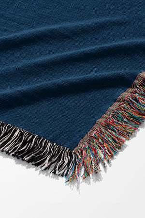 
            
                Load image into Gallery viewer, Cat Colour Jacquard Woven Blanket (Blue) | Harper &amp;amp; Blake
            
        