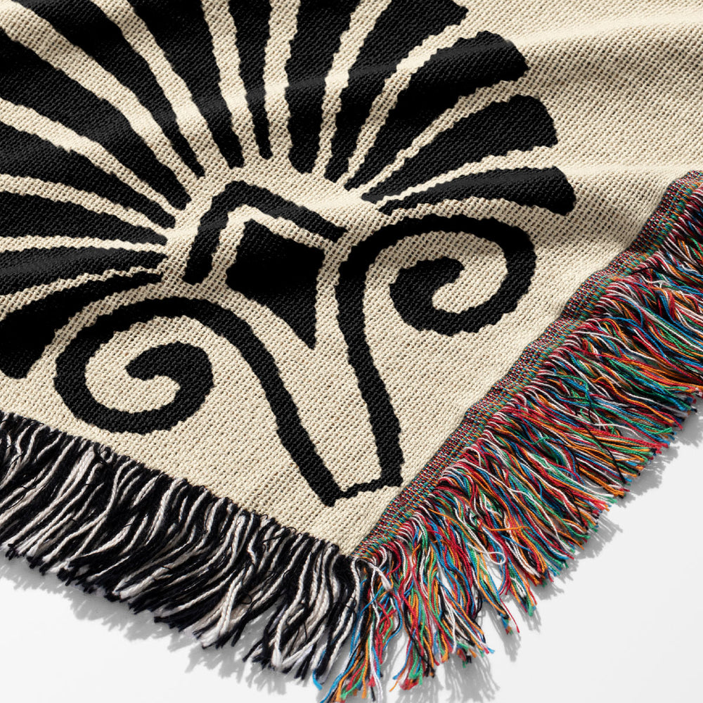 
                  
                    Flower Hands Jacquard Woven Blanket (Off White Blue) | Harper & Blake
                  
                
