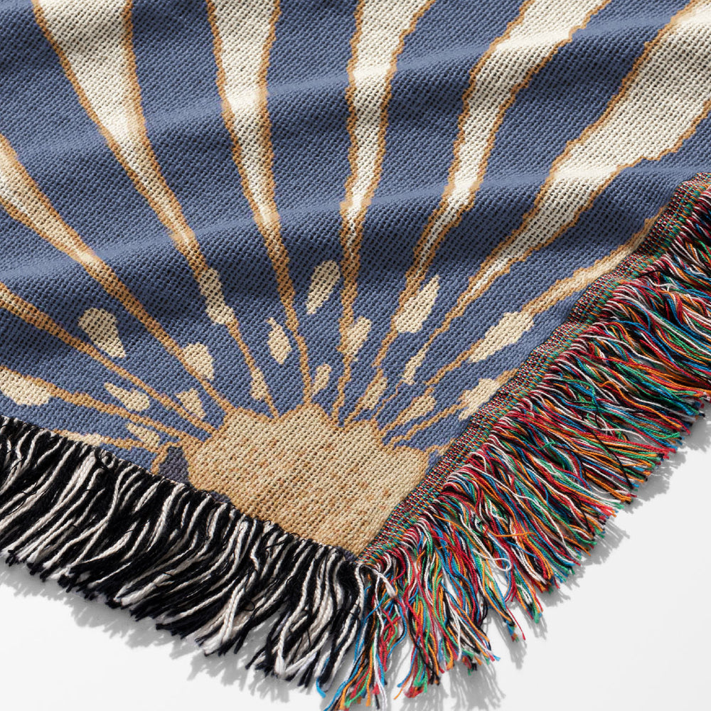 
                  
                    Geometric Flower by Garabateo Jacquard Woven Blanket (Very Peri) | Harper & Blake
                  
                