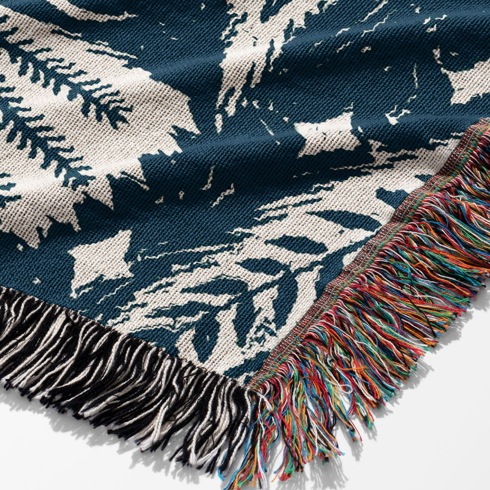 
                  
                    Mountain Birds by Cecilia Mok Jacquard Woven Blanket (Blue) | Harper & Blake
                  
                