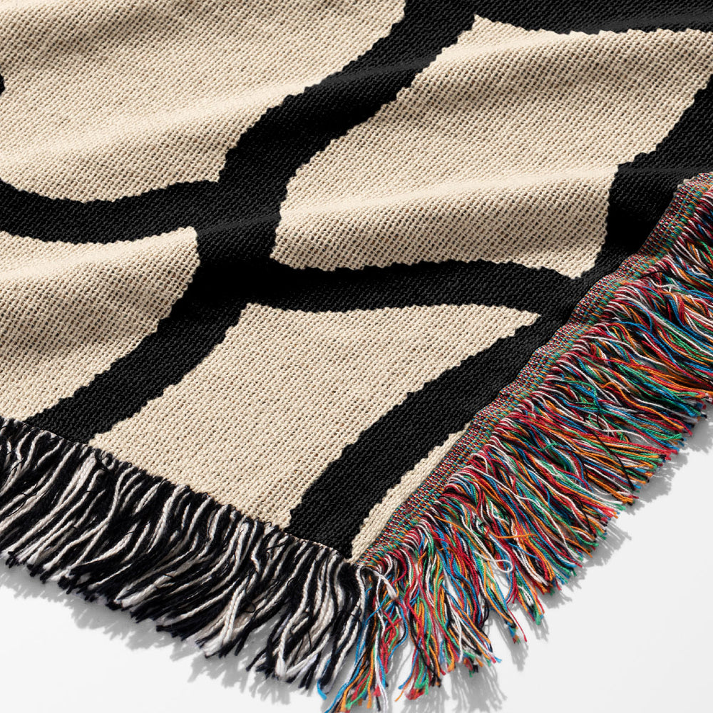 
                  
                    Swirl Check Jacquard Woven Blanket (Monochrome) | Harper & Blake
                  
                