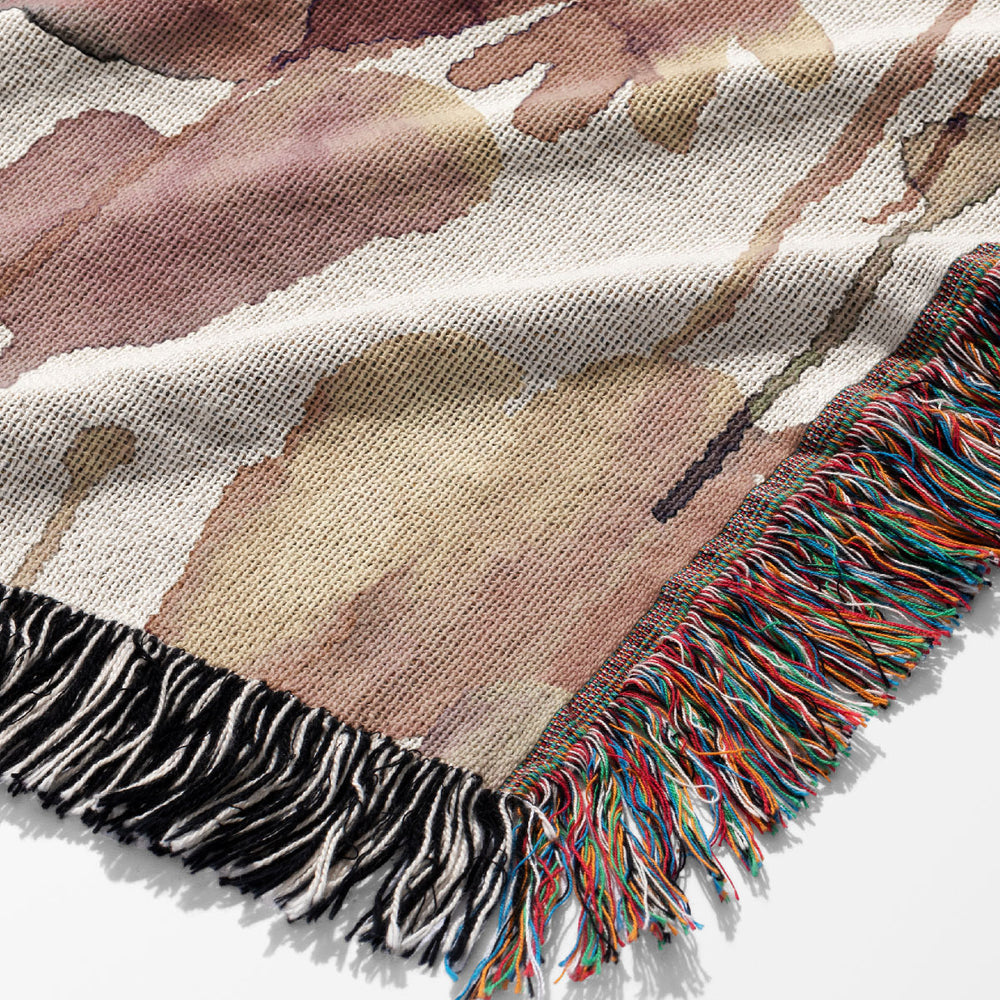 
                  
                    Wild Flowers Watercolour By Ninola Design Jacquard Woven Blanket (Neutral) | Harper & Blake
                  
                