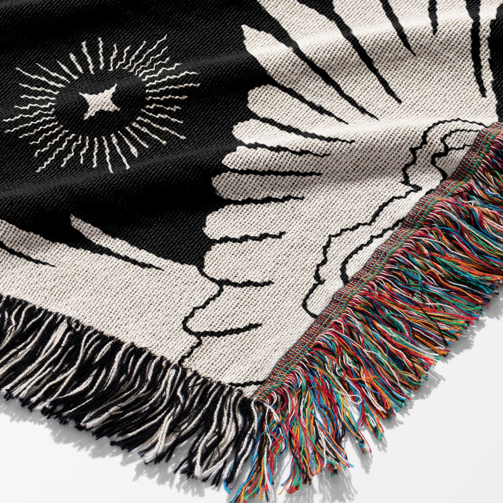 
                  
                    Witch Garden by Misentangledvision Jacquard Woven Blanket (Black) | Harper & Blake
                  
                