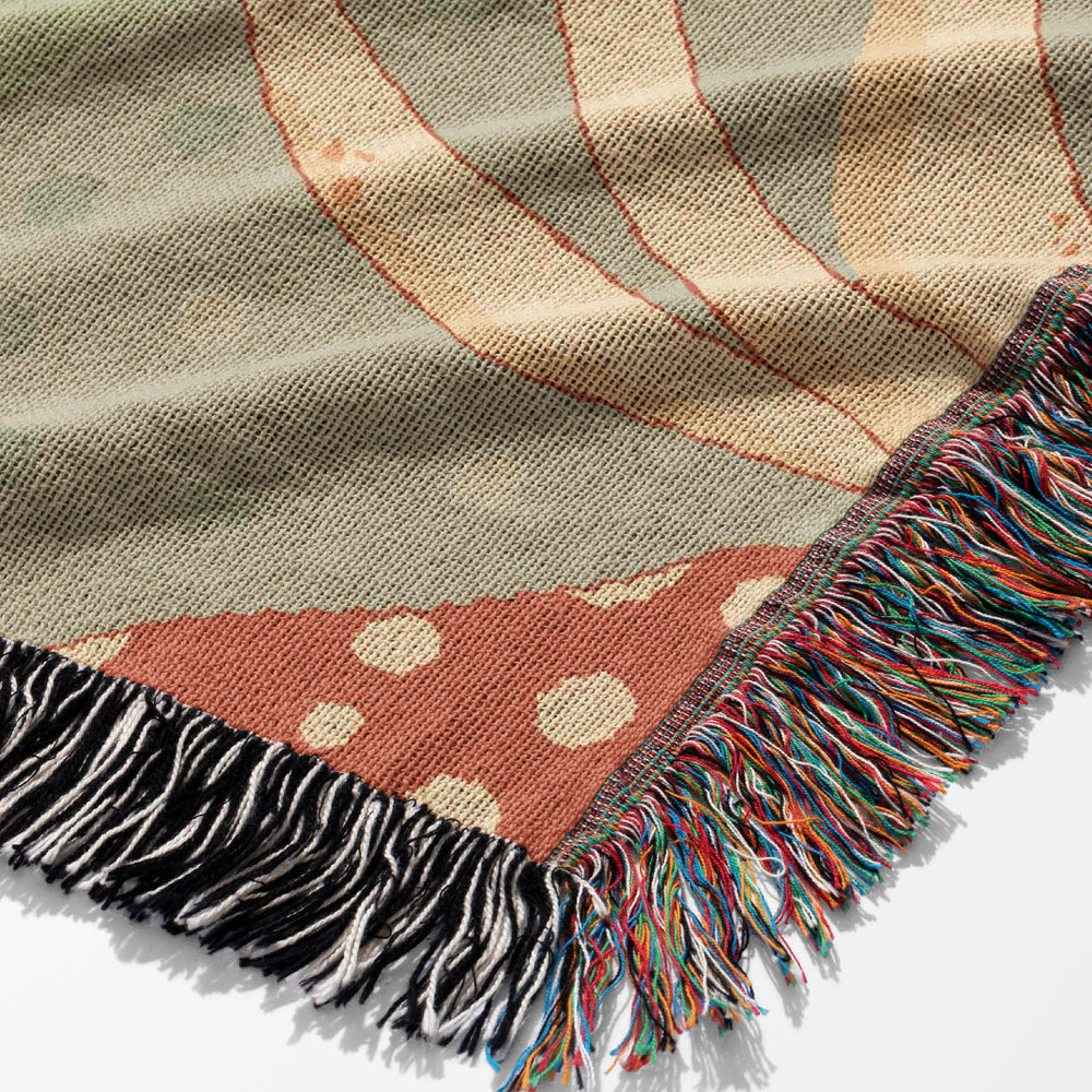 
                  
                    Fabulous Funghi Jacquard Woven Blanket (Green) | Harper & Blake
                  
                