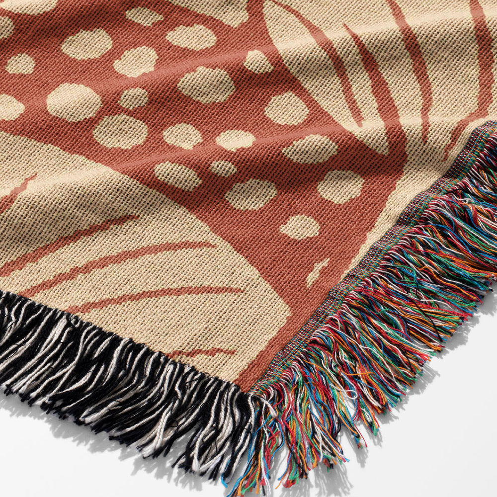 
                  
                    Fabulous Funghi Dawn by Elissa Rua Jacquard Woven Blanket (Red) | Harper & Blake
                  
                