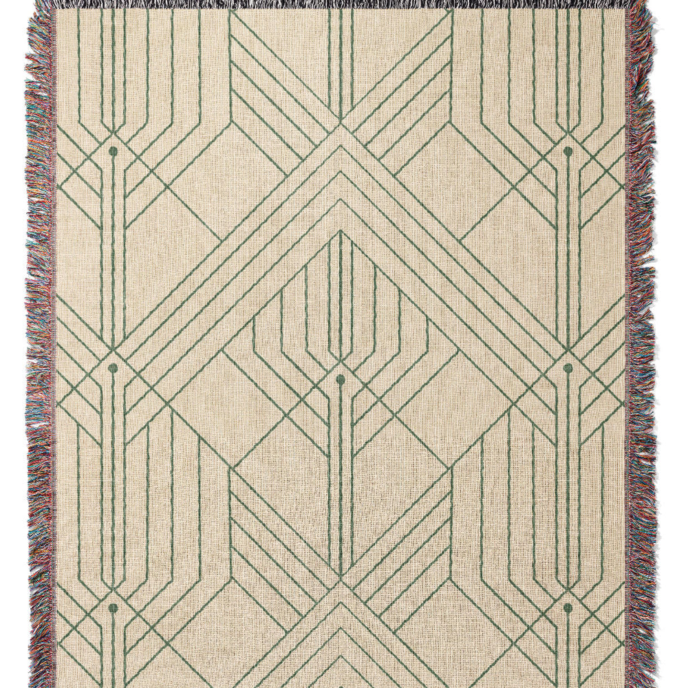 
                  
                    George By Amy MacCready Jacquard Woven Blanket (Beige) | Harper & Blake
                  
                
