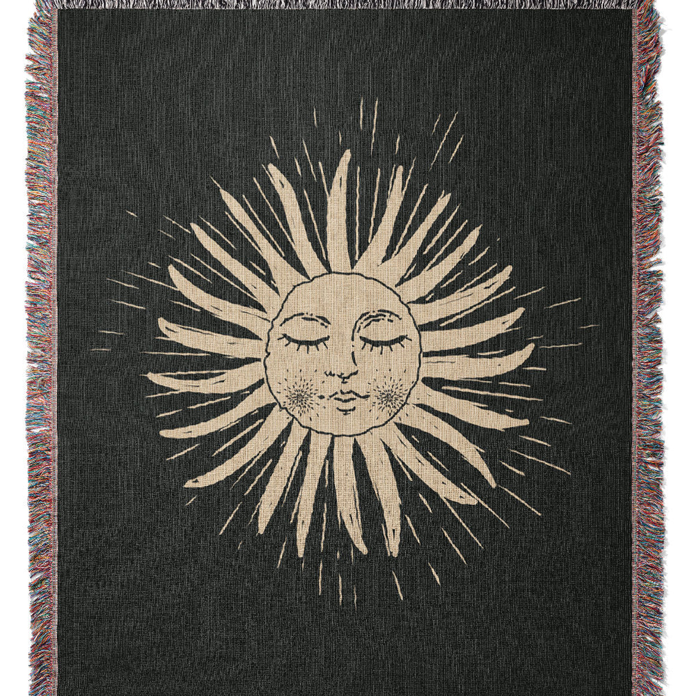 
                  
                    Intergalactic Adventures by Garabateo Jacquard Woven Blanket (Black) | Harper & Blake
                  
                
