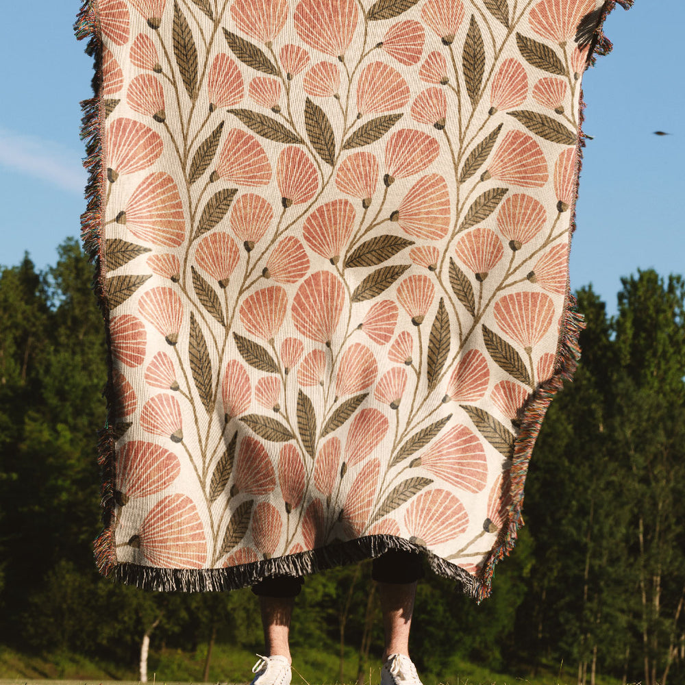 
                  
                    Cecile By Amy MacCready Jacquard Woven Blanket (Beige) | Harper & Blake
                  
                