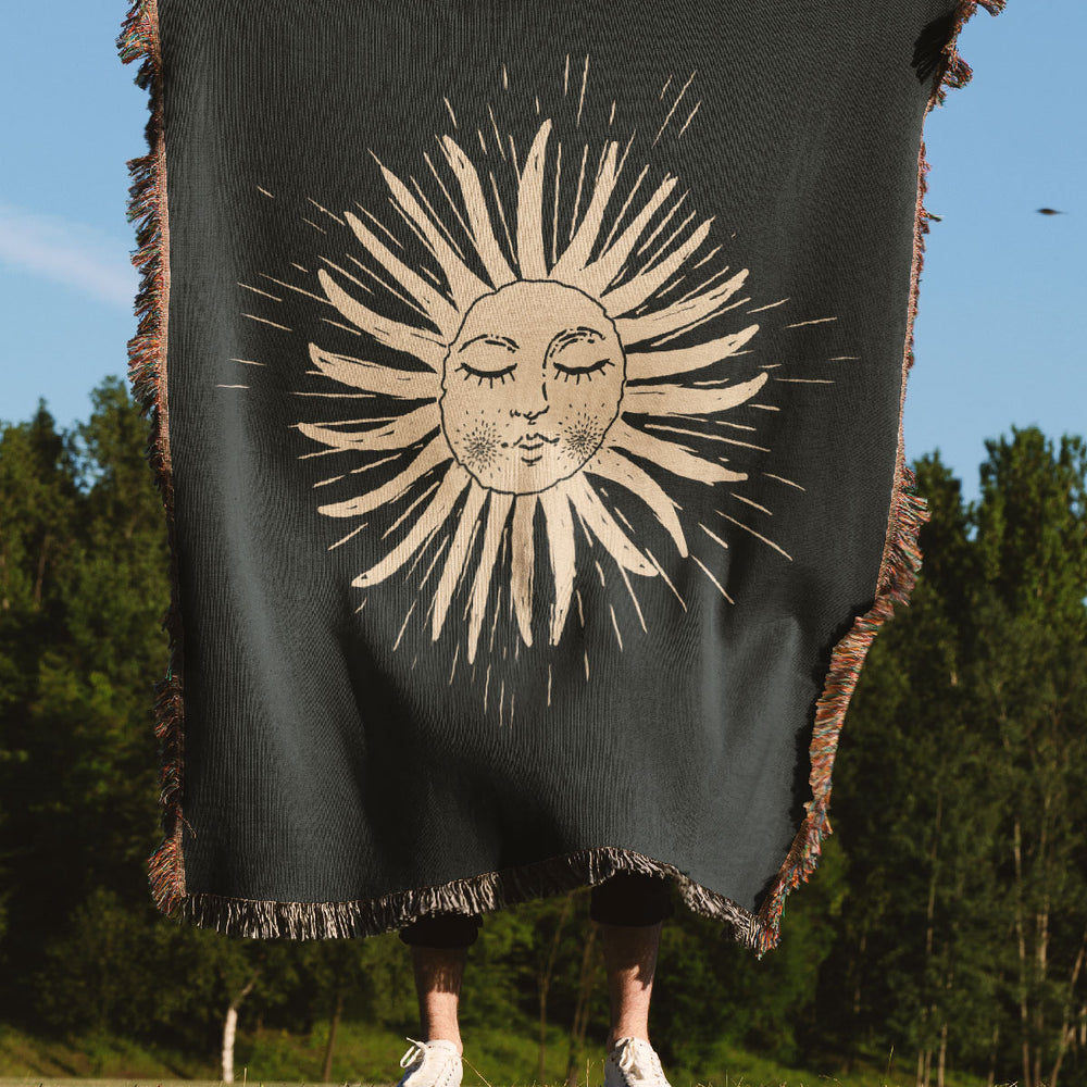 
                  
                    Intergalactic Adventures by Garabateo Jacquard Woven Blanket (Black) | Harper & Blake
                  
                