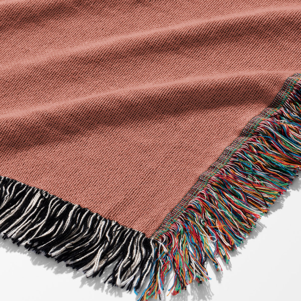 
                  
                    Floral Tiger Jacquard Woven Blanket (Dusty Pink) | Harper & Blake
                  
                