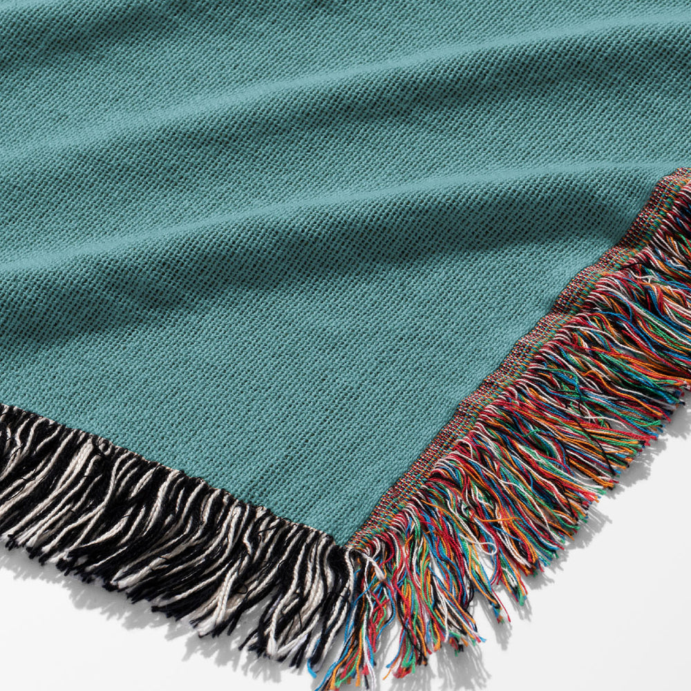 
                  
                    Floral Tiger Jacquard Woven Blanket (Turquoise Pink) | Harper & Blake
                  
                