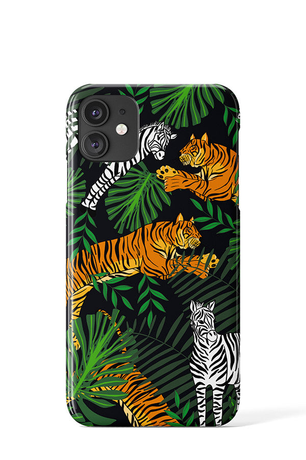 Jungle Animals Phone Case (Black) | Harper & Blake