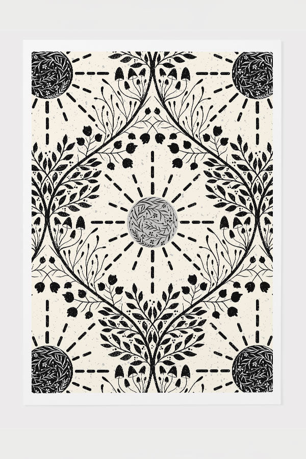 The Sun and Energy by Denes Anna Design Giclée Art Print Poster (White) | Harper & Blake