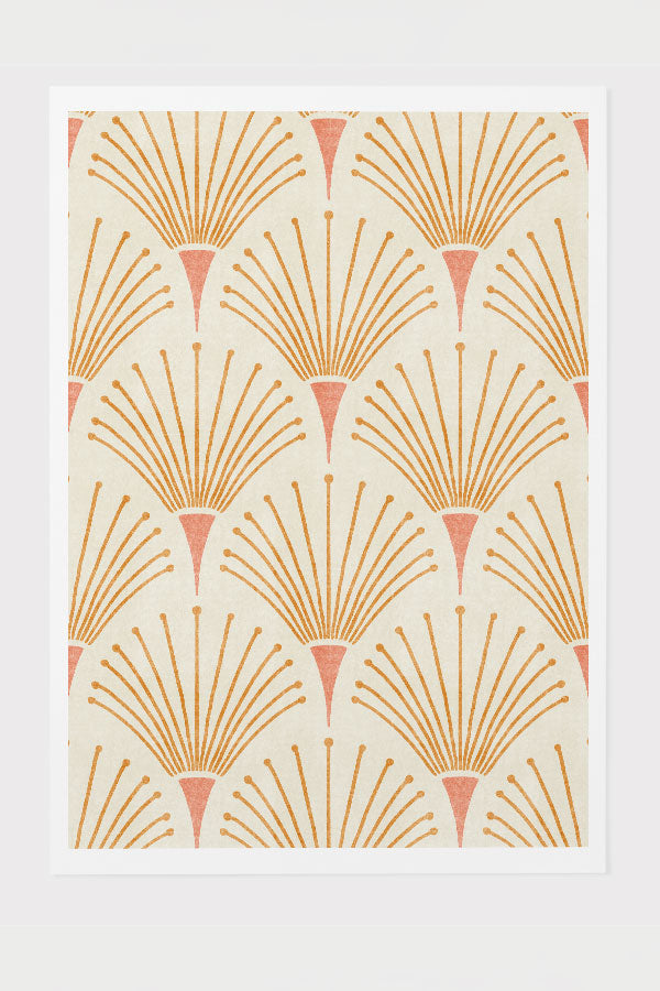 Albertine By Amy MacCready Giclée Art Print Poster (Peach) | Harper & Blake
