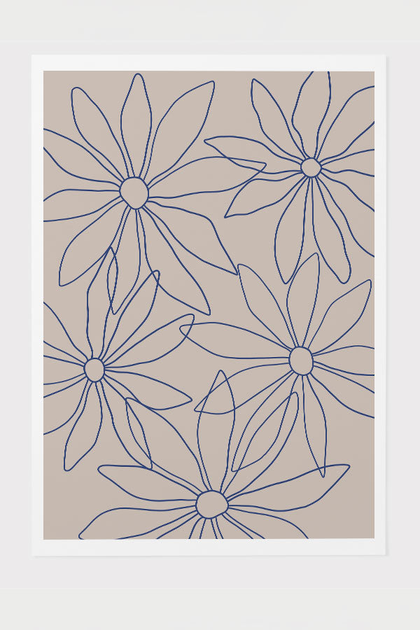 
                  
                    Scatter Daisy Giclée Art Print Poster in Cream | Harper & Blake
                  
                