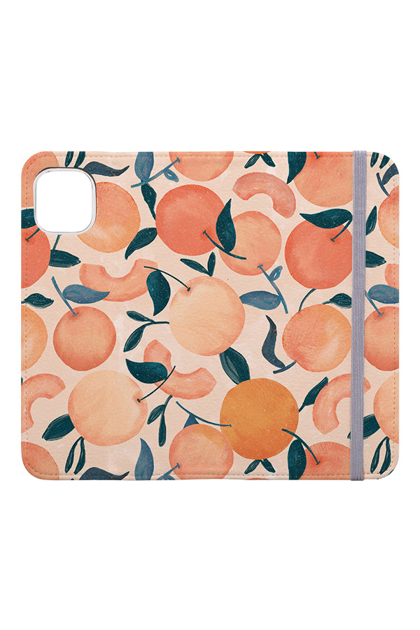 Peachy Keen by Bridgett Stahlman Wallet Phone Case (Pink) | Harper & Blake