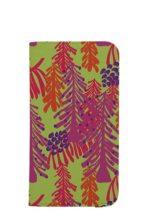 Pine Forest Fantasy by May Cart Print Art Wallet Phone Case (Green) | Harper & Blake