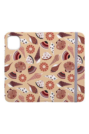 
            
                Load image into Gallery viewer, Shells by Dalightdesign Wallet Phone Case (Beige) | Harper &amp;amp; Blake
            
        
