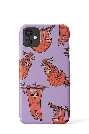 Sloth Phone Case (Lilac) | Harper & Blake