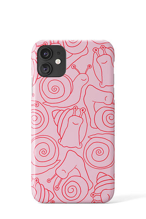 
            
                Load image into Gallery viewer, Snail Scatter Phone Case (Pink Red) | Harper &amp;amp; Blake
            
        