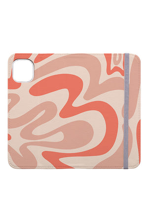 
            
                Load image into Gallery viewer, Swirl Shapes Wallet Phone Case (Nude) - Harper &amp;amp; Blake
            
        