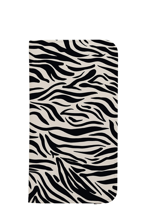 
            
                Load image into Gallery viewer, Tiger Animal Print Wallet Phone Case (Monochrome) | Harper &amp;amp; Blake
            
        