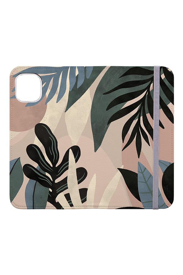 
            
                Load image into Gallery viewer, Tropical Plant Wallet Case (Blue) - Harper &amp;amp; Blake
            
        