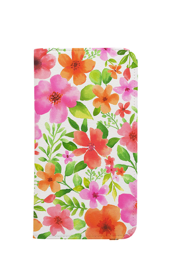 
            
                Load image into Gallery viewer, Watercolour Flowers by Cressida Carr Wallet Phone Case (White) | Harper &amp;amp; Blake
            
        