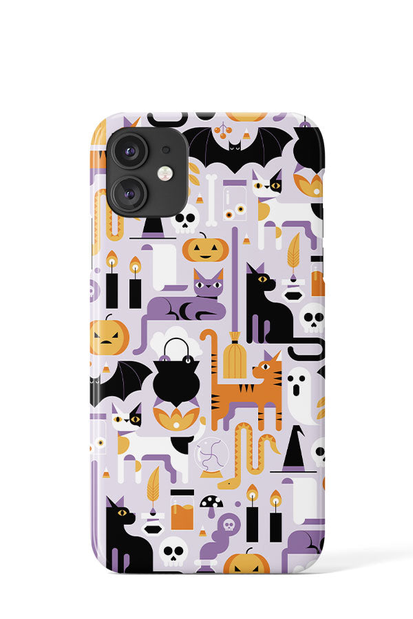 Purple Night Halloween by Ana Linea Phone Case (Lilac)