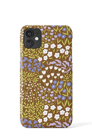 Wildflower Meadow by Emelie Pils Phone Case (Brown) | Harper & Blake