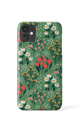 Flower Garden by Emelie Pils Phone Case (Green) | Harper & Blake