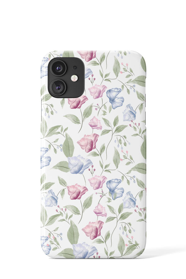 
            
                Load image into Gallery viewer, Sweet Pea By Patterns By Nive Phone Case (White) | Harper &amp;amp; Blake
            
        