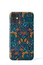 A Flower for Her by Ashley Satanosky Phone Case (Blue)