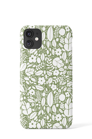 Forest Floor by Meg Harriet Phone Case (Green) | Harper & Blake