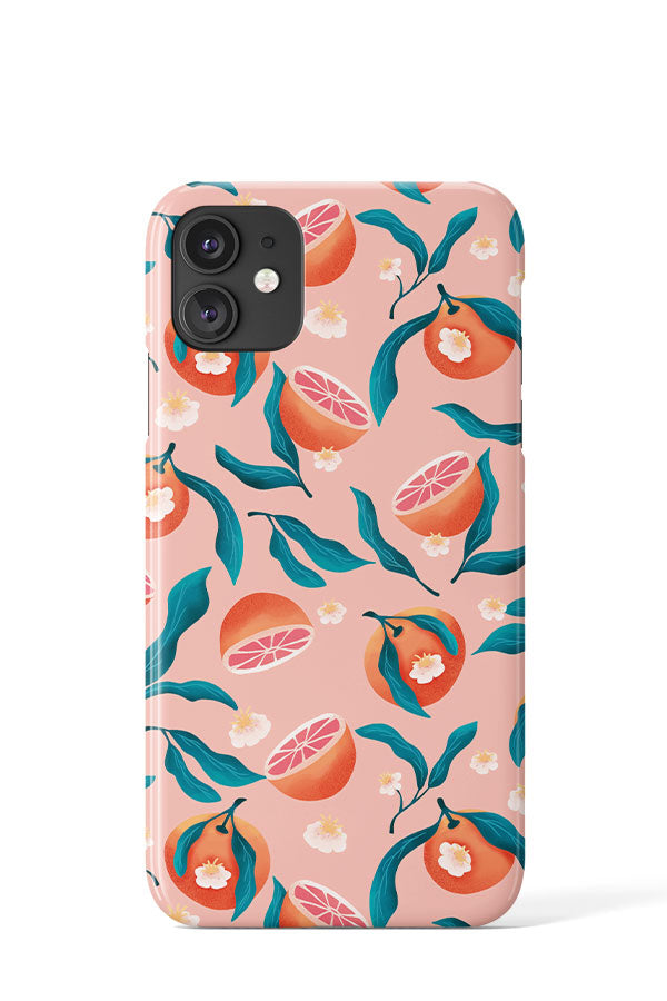 Orange Pattern by BlueLela Phone Case (Pink) | Harper & Blake