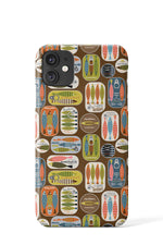 Love My Sardines by Twigged Phone Case (Brown)