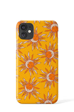 Moon and Sun Scatter Phone Case (Yellow)