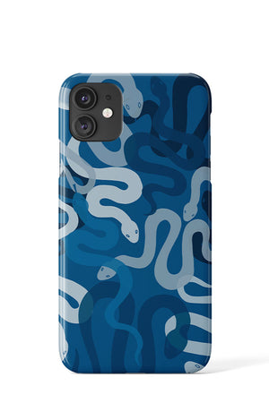 
            
                Load image into Gallery viewer, Overlapping Snakes Phone Case (Blue) | Harper &amp;amp; Blake
            
        