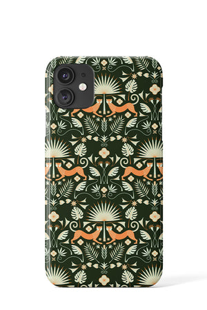 
            
                Load image into Gallery viewer, Rain Forest Damask by Dalightdesign Phone Case (Green) | Harper &amp;amp; Blake
            
        