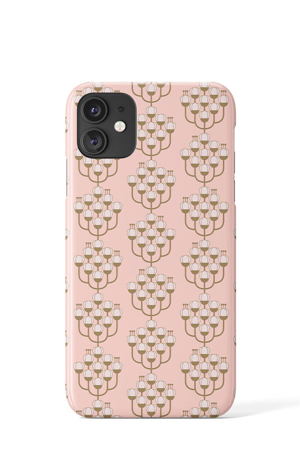 Reimagined Damask Plum Blossoms by Twigged Phone Case (Pink)