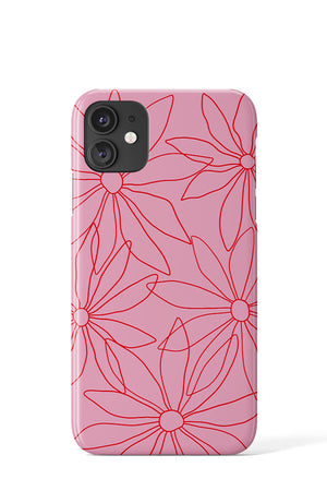 
            
                Load image into Gallery viewer, Scatter Daisy Phone Case (Pink Red) | Harper &amp;amp; Blake
            
        