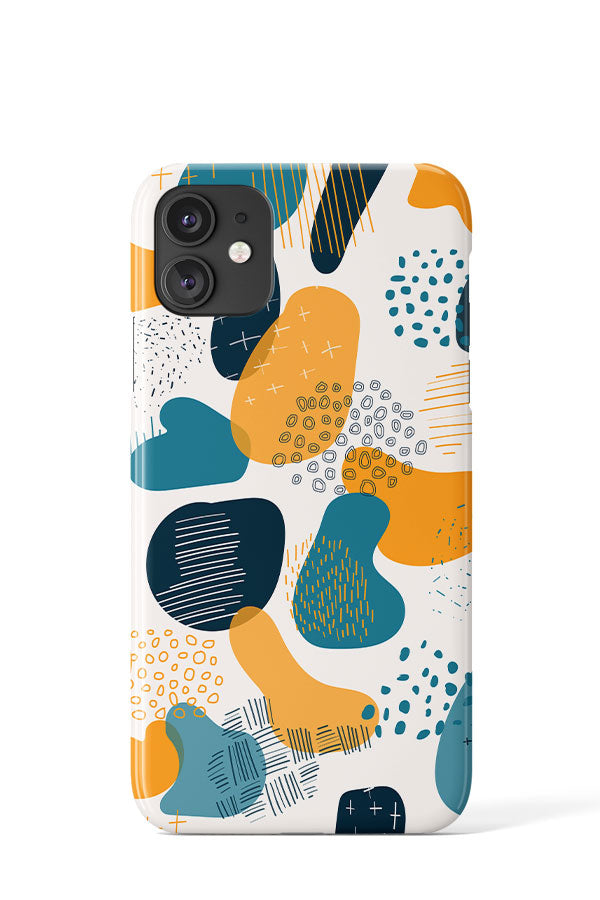 Sunset on Sand Abstract by Penny Royal Phone Case (Beige) | Harper & Blake